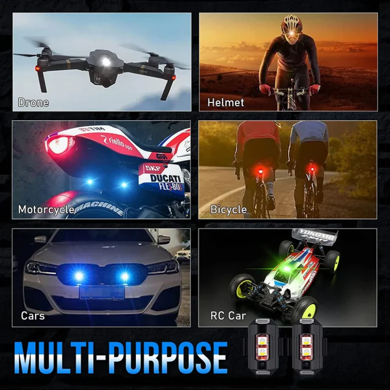Seven Colors Led Aircraft Strobe Lights - Image 3