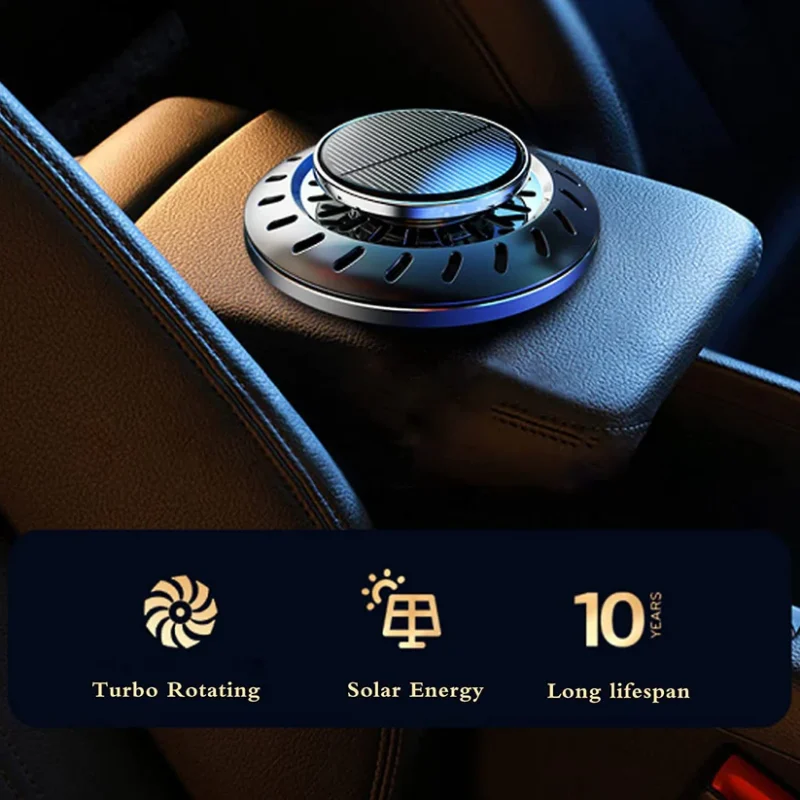 UFO Car Solar Air Freshener - Image 6