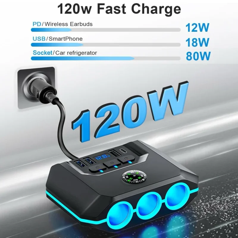 7 in 1 Car Charger - Image 7