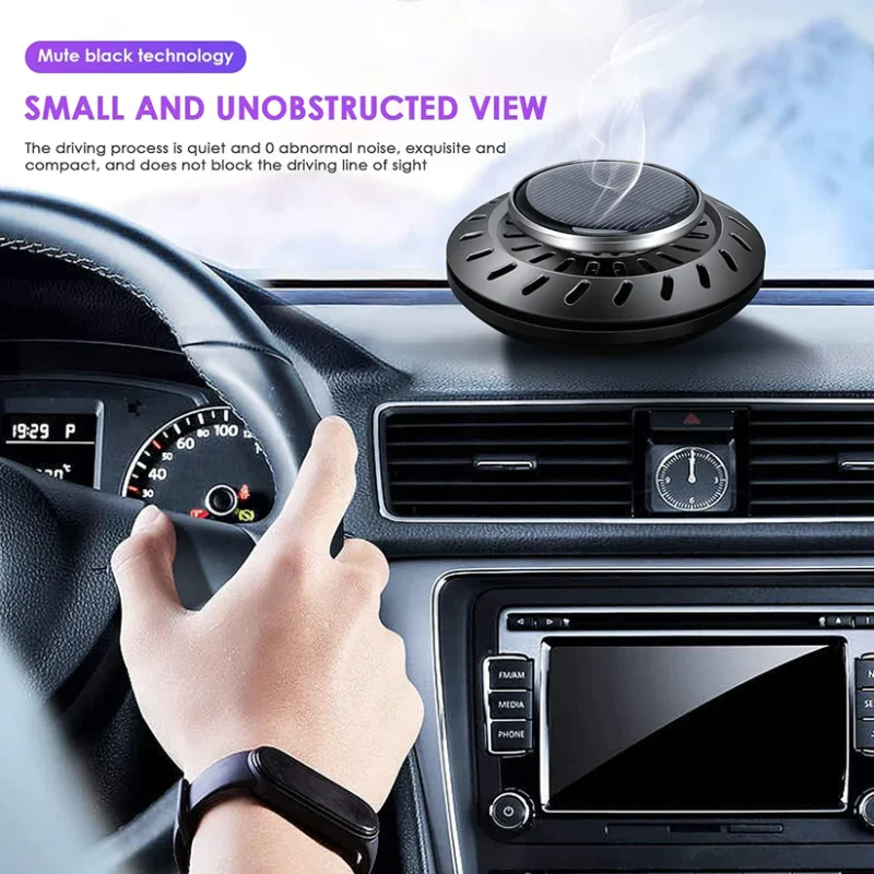 UFO Car Solar Air Freshener - Image 7