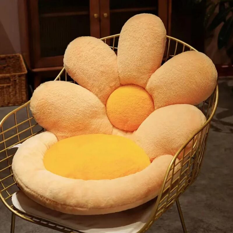 Plush Flower Cushion - Image 8