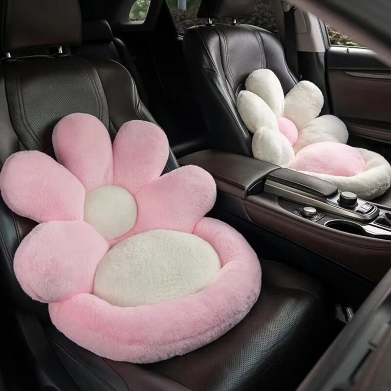 Plush Flower Cushion - Image 4