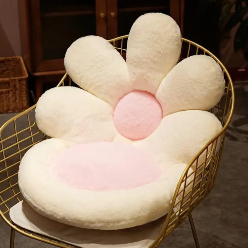 Plush Flower Cushion - Image 5