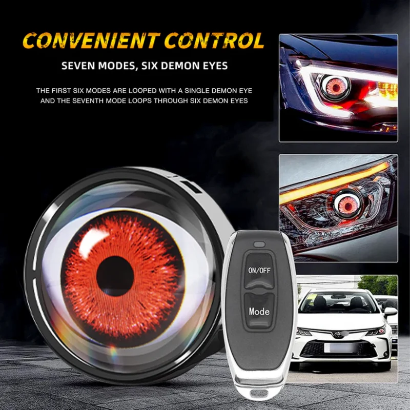 Devil Eye Headlight for Car - Image 4