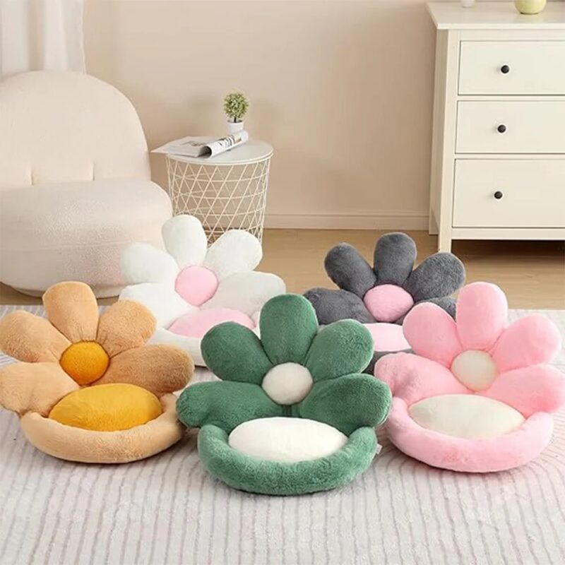 Plush Flower Cushion - Image 3