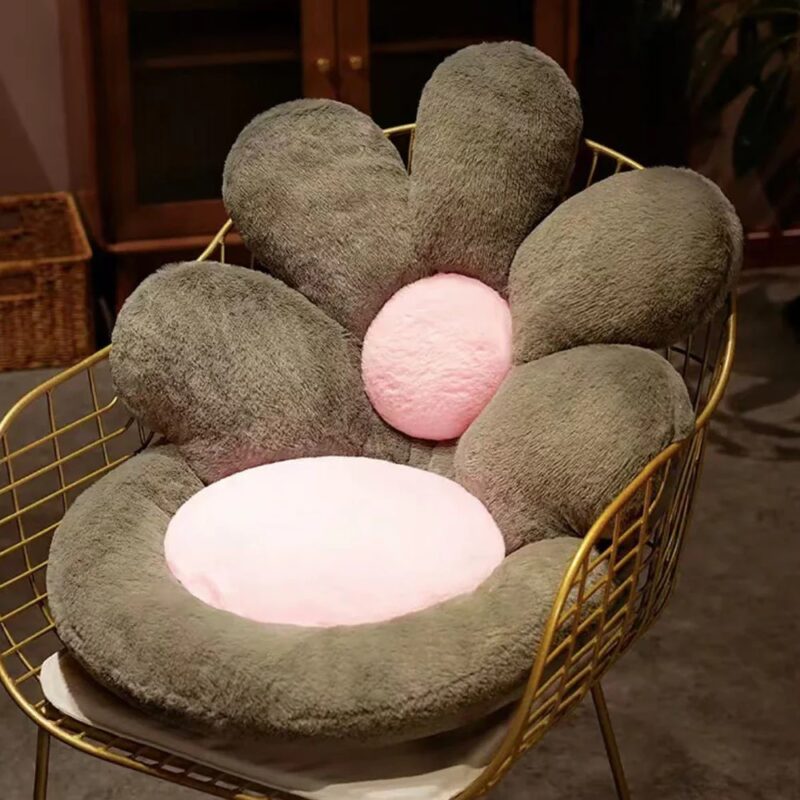 Plush Flower Cushion - Image 9