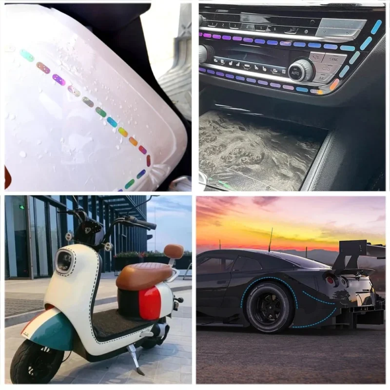 Car DIY Reflective Strip Set (5pcs) - Image 5