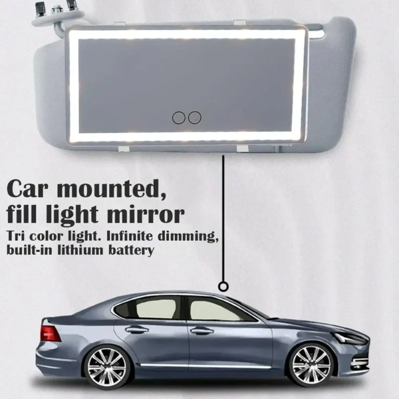 Car Sun Visor Vanity Mirror - Image 2