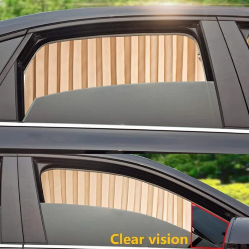 Magnetic Car Sunshade Curtain - Image 8