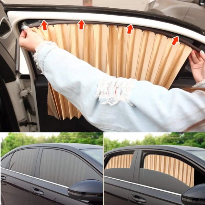 Magnetic Car Sunshade Curtain - Image 9