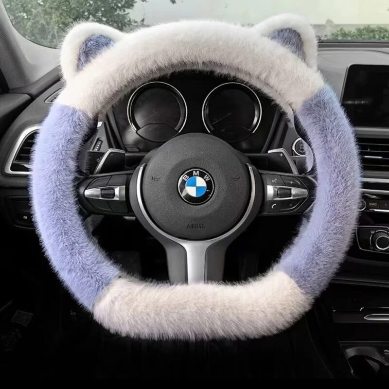 Plush Winter - Use Steering Wheel Cover - Image 4
