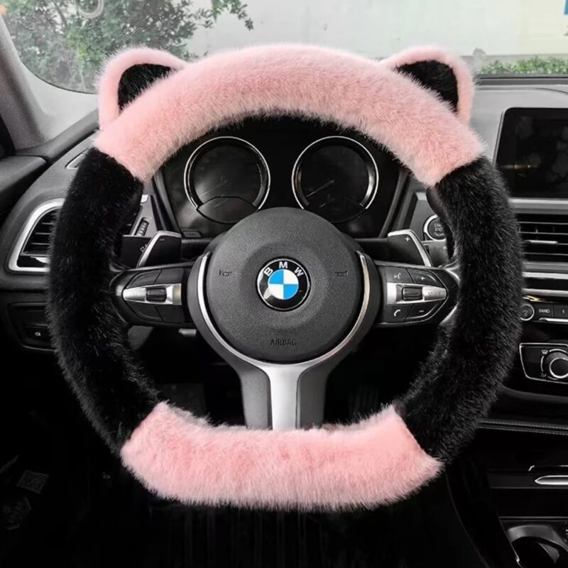 Plush Winter - Use Steering Wheel Cover - Image 3