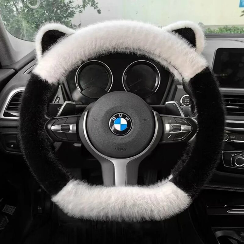 Plush Winter - Use Steering Wheel Cover - Image 8