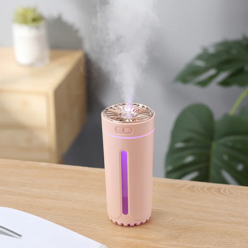 Car Air Humidifier With Gradient Atmosphere Night Light - Image 6