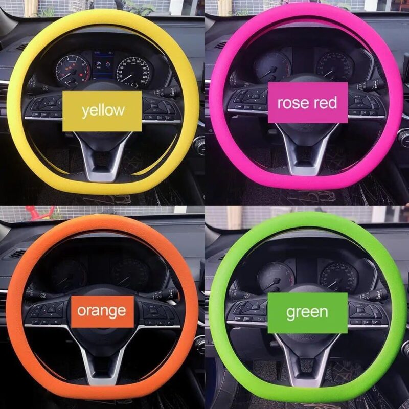 Silicone Steering Wheel Cover - Image 3