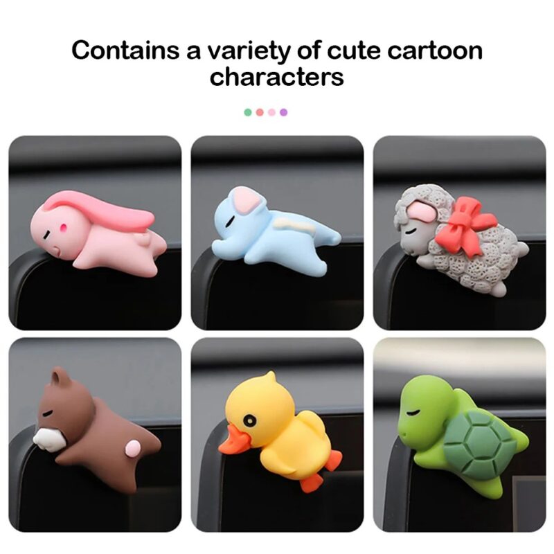 Six small animals in the zoo 6pcs - Image 3