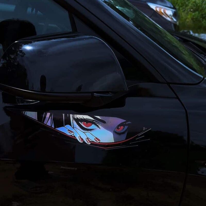 3D Car Anime Eye Sticker - Image 8