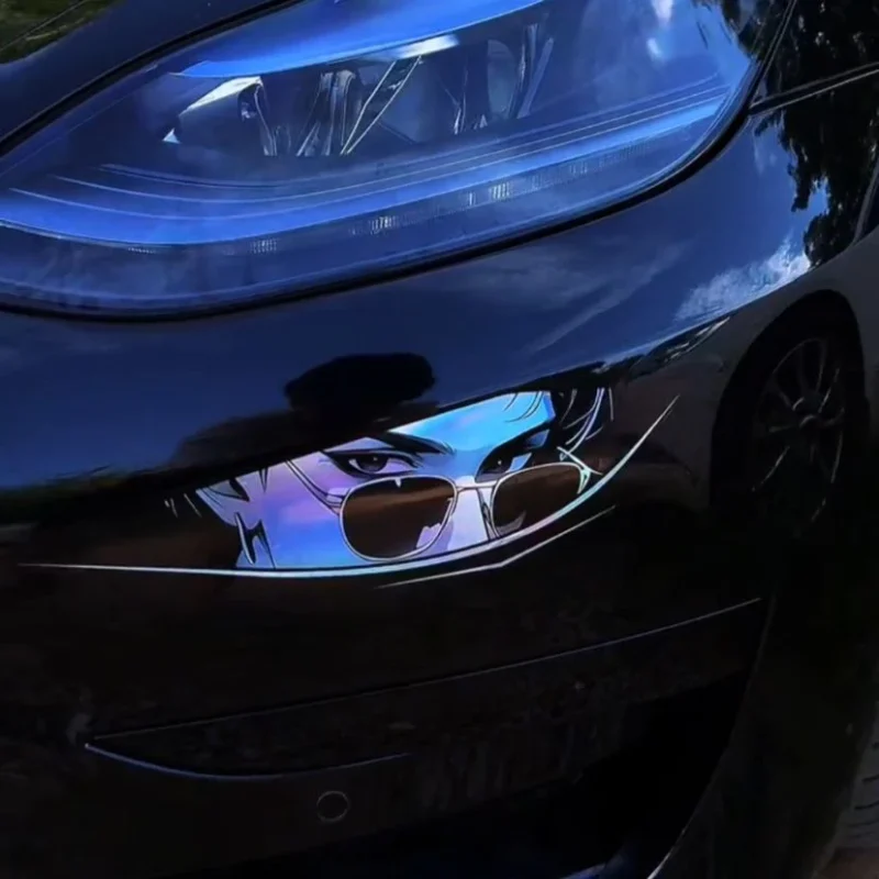3D Car Anime Eye Sticker - Image 10
