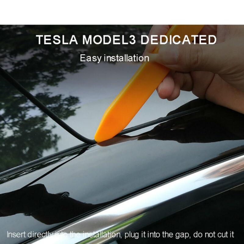 Tesla model3 windshield roof sunroof seal - Image 7