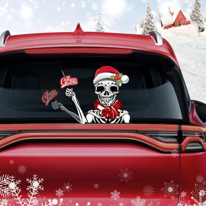 Christmas Waving Car Wiper 3D Stickers - Image 3