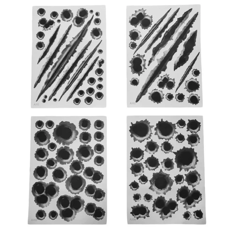 3D Bullet Hole Car Sticker - Image 5