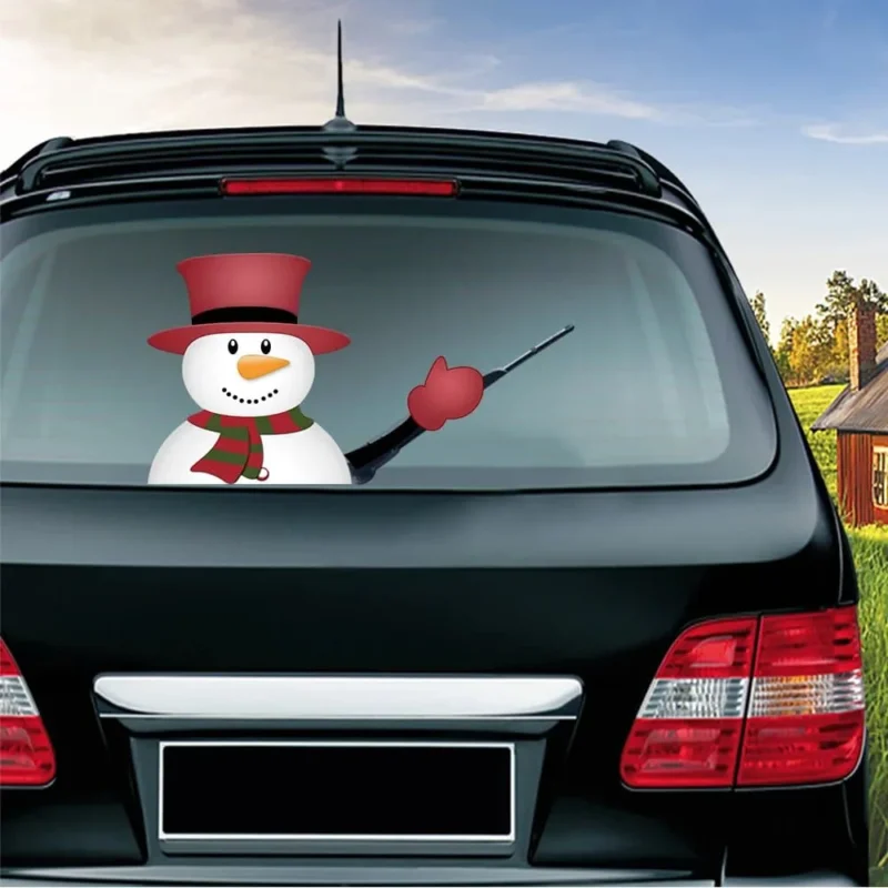 Christmas Waving Car Wiper 3D Stickers - Image 12