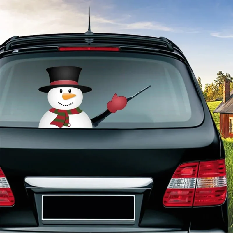Christmas Waving Car Wiper 3D Stickers - Image 13