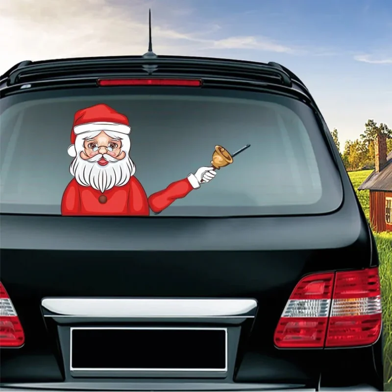 Christmas Waving Car Wiper 3D Stickers - Image 14