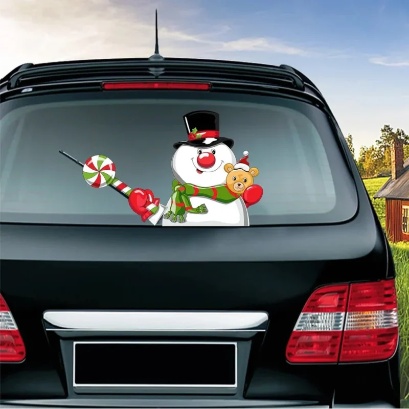 Christmas Waving Car Wiper 3D Stickers - Image 16