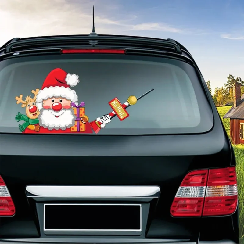 Christmas Waving Car Wiper 3D Stickers - Image 17