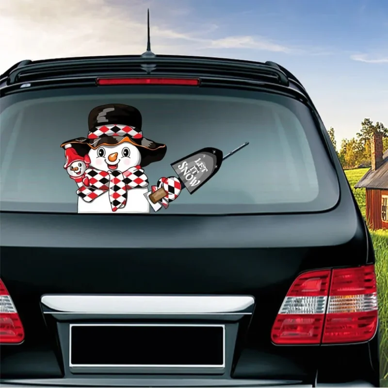 Christmas Waving Car Wiper 3D Stickers - Image 18