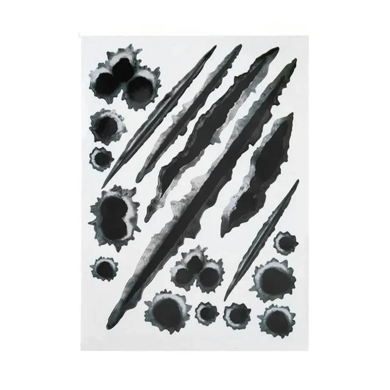 3D Bullet Hole Car Sticker - Image 7
