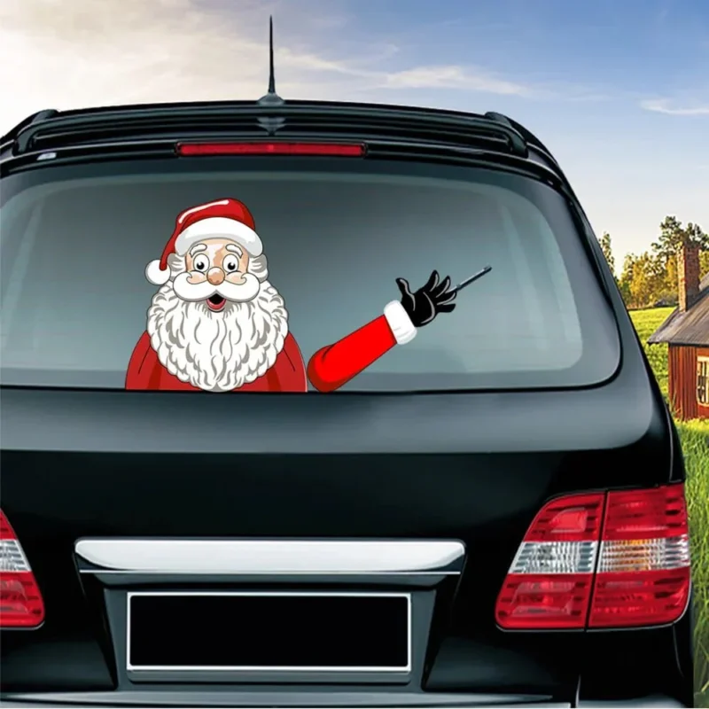 Christmas Waving Car Wiper 3D Stickers - Image 22