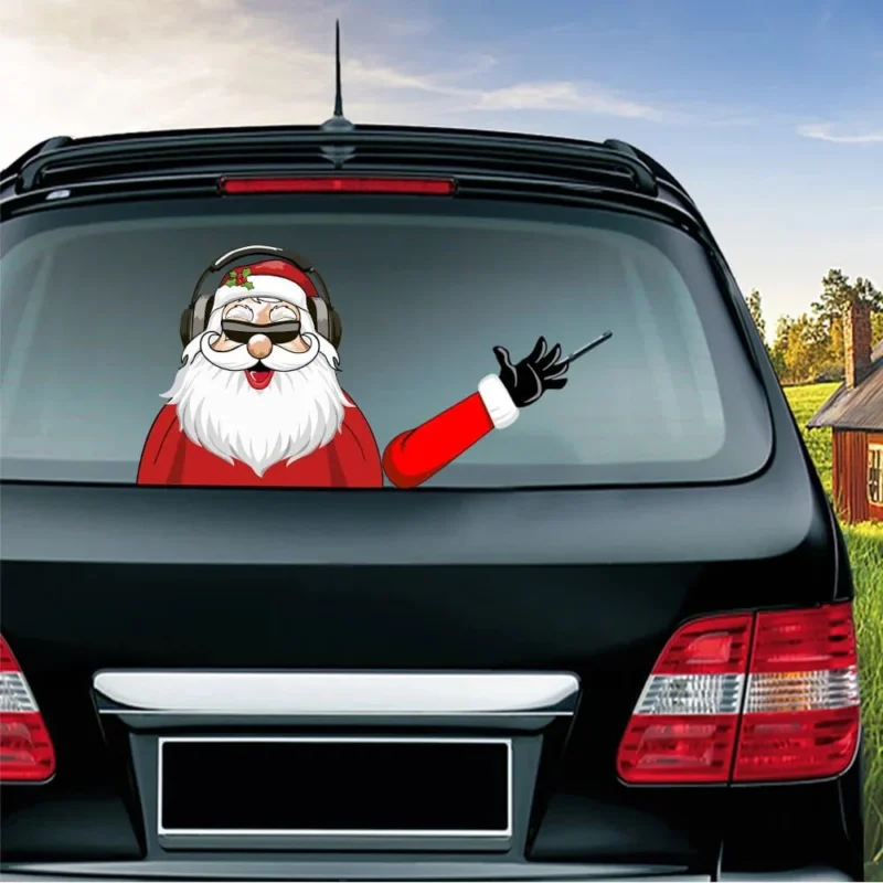 Christmas Waving Car Wiper 3D Stickers - Image 23