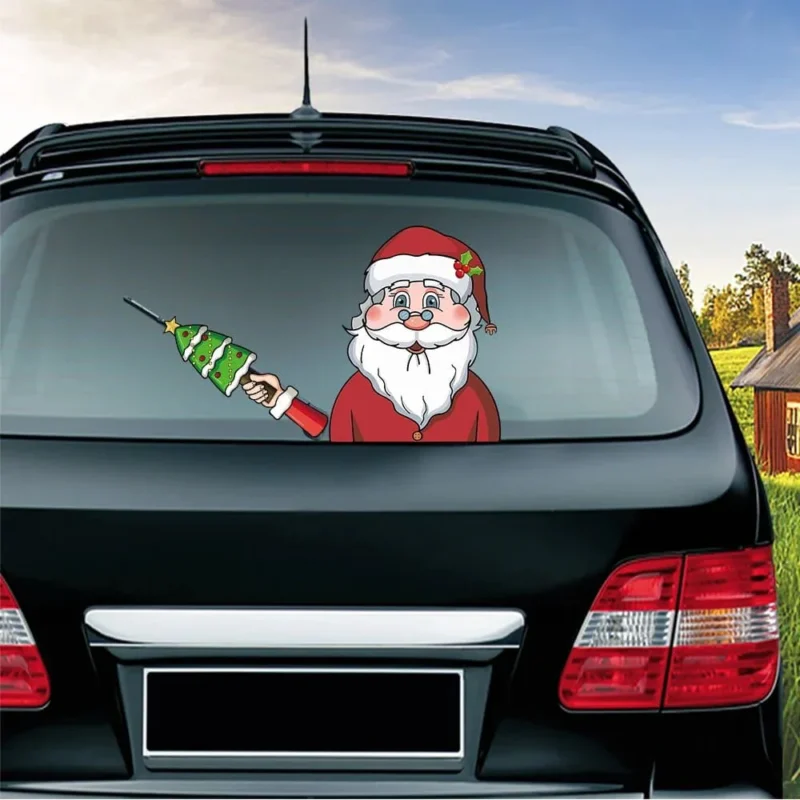 Christmas Waving Car Wiper 3D Stickers - Image 24