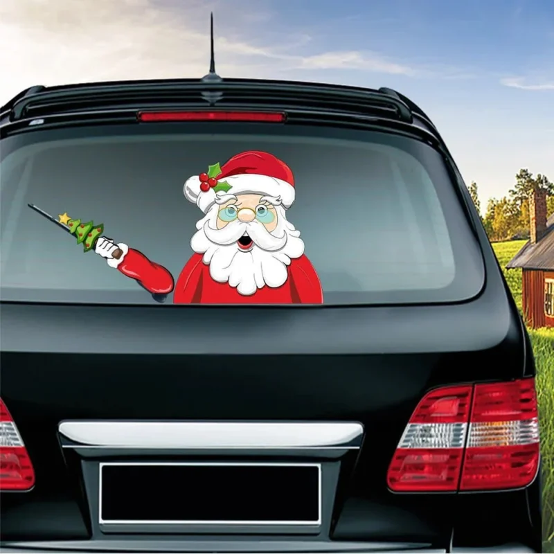 Christmas Waving Car Wiper 3D Stickers - Image 11