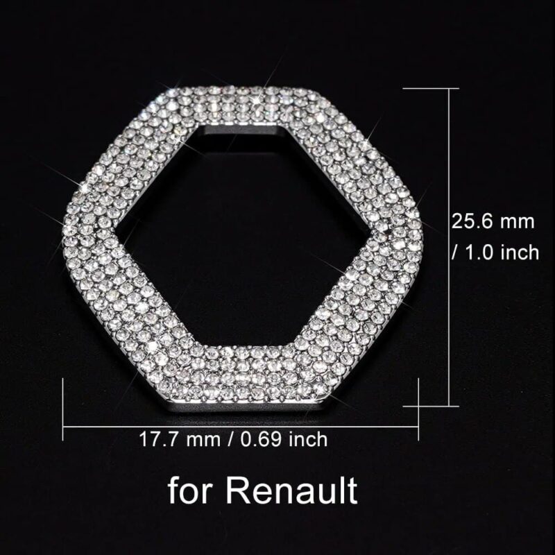 Car Bling Steering Wheel Logo Decal Sticker - Image 30